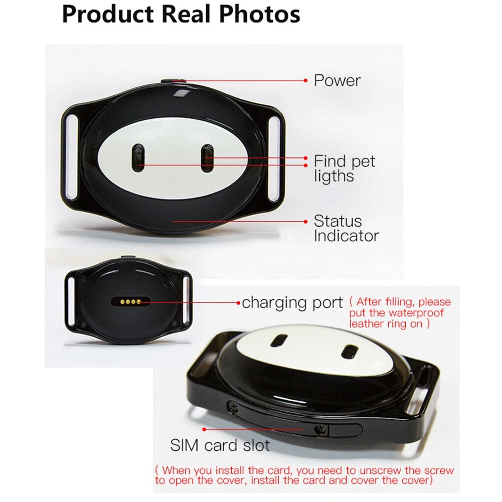 Quick Charging APP GPS Tracker Waterproof Mini With Collar Pet Cat Locator LBS Location
Quick Charging APP GPS Tracker Waterproof Mini With Collar Pet Cat Locator LBS Location