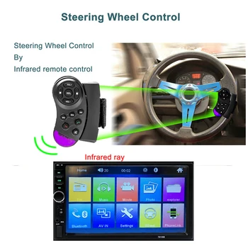 Car Family 2 Din Car Radio 7'' MP5 Player Bluetooth Touch Screen Auto Reverse Image Support Rear View Camera Mirror link 7018B
Car Family 2 Din Car Radio 7'' MP5 Player Bluetooth Touch Screen Auto Reverse Image Support Rear View Camera Mirror link 7018B