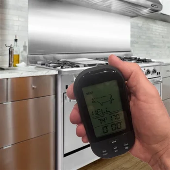 New Wireless Barbecue Thermometer And The Barbecue Kitchen Food Thermometer 1pc That You Can Make Food Delicious AXIR
New Wireless Barbecue Thermometer And The Barbecue Kitchen Food Thermometer 1pc That You Can Make Food Delicious AXIR