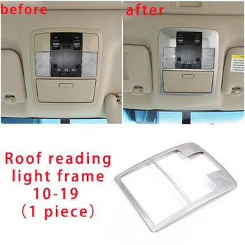 For Toyota prado 2010-2019 Roof reading light frame chrome molding trim 1pc 
For Toyota prado 2010-2019 Roof reading light frame chrome molding trim 1pc