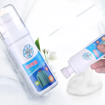 Foam Down Dry Cleaning Agent 100mL Wash-Free Disposable Stubborn Stains Clothing Fabric Cleaning Down Jacket Cleaner Remover
Foam Down Dry Cleaning Agent 100mL Wash-Free Disposable Stubborn Stains Clothing Fabric Cleaning Down Jacket Cleaner Remover