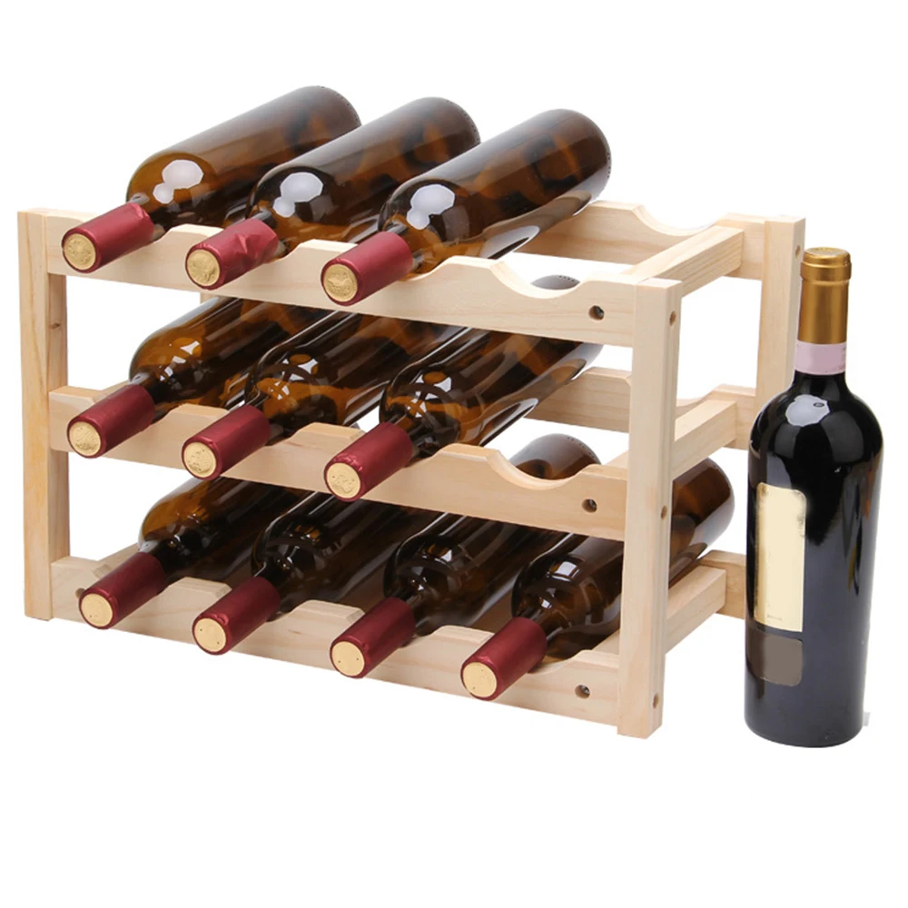 Wooden Red Wine Rack 12 Bottle Holder Wine Home Desktop Foldable Shelf Wood Mount Bar Display Shelf Folding Wood Bottle Holders
Wooden Red Wine Rack 12 Bottle Holder Wine Home Desktop Foldable Shelf Wood Mount Bar Display Shelf Folding Wood Bottle Holders