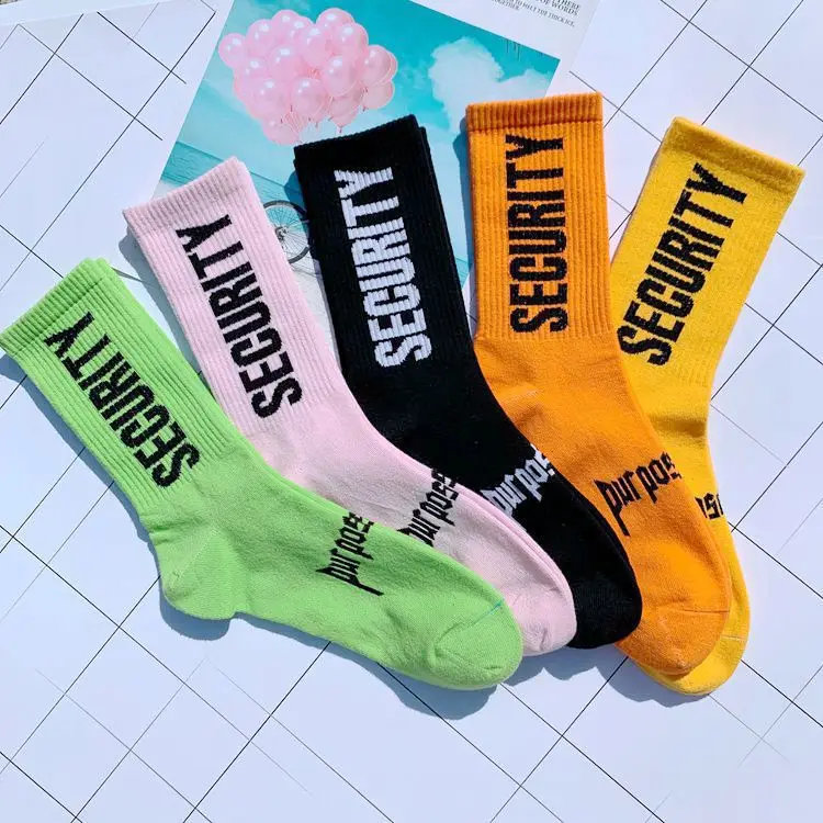 Socks Male and Female Middle Tube Street Tide Ins Sports Hip-Hop Street Letters College Wind Europe and the United States Long C
Socks Male and Female Middle Tube Street Tide Ins Sports Hip-Hop Street Letters College Wind Europe and the United States Long C