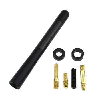 12cm Universal Aluminum Carbon Fiber Car AM/FM Radio Aerial Short Antenna + Screw Fit for Most Cars with Screw-On Radio Antenna
12cm Universal Aluminum Carbon Fiber Car AM/FM Radio Aerial Short Antenna + Screw Fit for Most Cars with Screw-On Radio Antenna