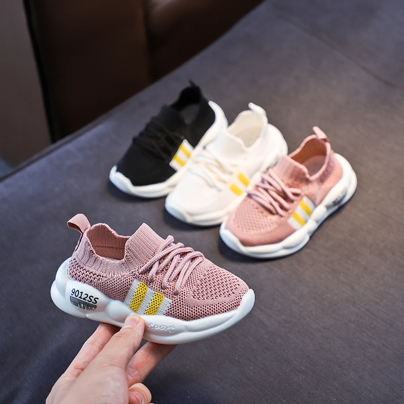 2019 New Children Sneakers Toddler Kids Shoes Stripe Mesh Breathable Boys Sport Shoes Fashion Girls Sneakers Size 21 -30
2019 New Children Sneakers Toddler Kids Shoes Stripe Mesh Breathable Boys Sport Shoes Fashion Girls Sneakers Size 21 -30