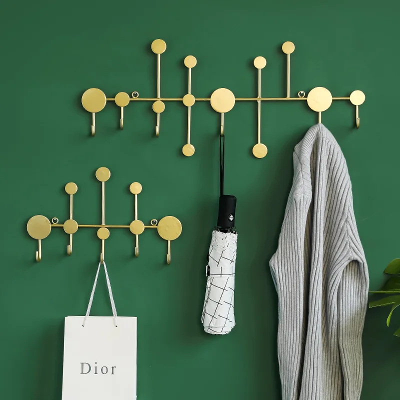 Clothes Hooks Behind The Door Wrought Iron Racks Modern Home Wall Decoration Polka Dot Elements Nordic Style Simple Coat Hook
Clothes Hooks Behind The Door Wrought Iron Racks Modern Home Wall Decoration Polka Dot Elements Nordic Style Simple Coat Hook