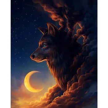 DIY Diamond Painting Fantasy Animal Wolf Full Round Embroidery Cross Stitch Diamond Wall Painting Decor
DIY Diamond Painting Fantasy Animal Wolf Full Round Embroidery Cross Stitch Diamond Wall Painting Decor
