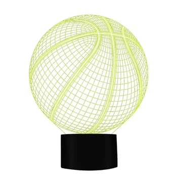 3D LED Night Light Basketball Action Figure 7 Colors Change Touch Table Lamp X4YD
3D LED Night Light Basketball Action Figure 7 Colors Change Touch Table Lamp X4YD