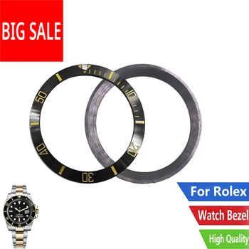 CARLYWET Replacement Black With Gold Writings Ceramic Watch Bezel 38mm Insert made for Rolex Submariner GMT 40mm 116610 LN
CARLYWET Replacement Black With Gold Writings Ceramic Watch Bezel 38mm Insert made for Rolex Submariner GMT 40mm 116610 LN