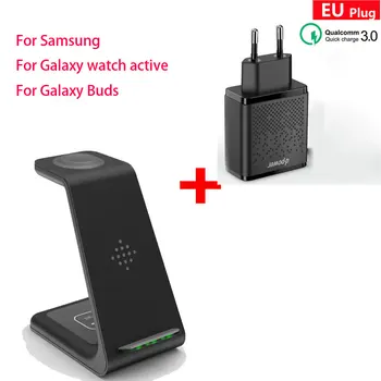 3 In 1 QI Wireless Charger For Samsung S10 Plus 10W Fast Charger Wireless Dock Holder Station For Samsung Watch Galaxy Buds
3 In 1 QI Wireless Charger For Samsung S10 Plus 10W Fast Charger Wireless Dock Holder Station For Samsung Watch Galaxy Buds