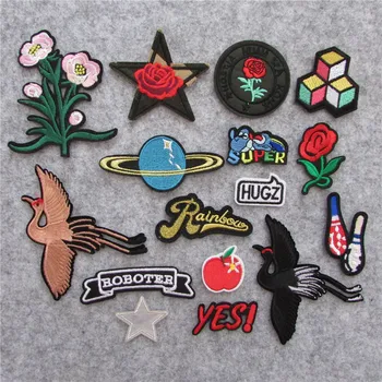 New Arrival fashion patches hot melt adhesive applique embroidery patches DIY clothing accessories patches 1pcs sell C5836-C5853
New Arrival fashion patches hot melt adhesive applique embroidery patches DIY clothing accessories patches 1pcs sell C5836-C5853