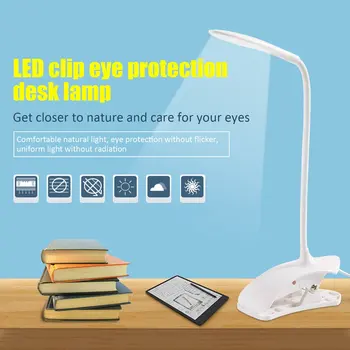 Portable Lightweight Adjustable Neck Clip Reading Lamp With Switch Bedside Book Light Eye Protection 
Portable Lightweight Adjustable Neck Clip Reading Lamp With Switch Bedside Book Light Eye Protection