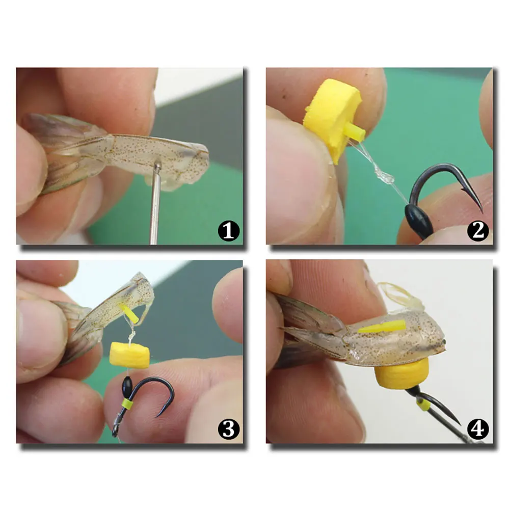 Carp Fishing Quick Stop Bait Hair Rig Boilies Pellet Stopper Feeder Accessories