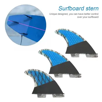 3pcs R/M/L Glass Fiber Surfboard Tail Fin G7 Paddleboard Fin Rudder FCS Surf Board Fin Surfing accessories Anti-slip
3pcs R/M/L Glass Fiber Surfboard Tail Fin G7 Paddleboard Fin Rudder FCS Surf Board Fin Surfing accessories Anti-slip