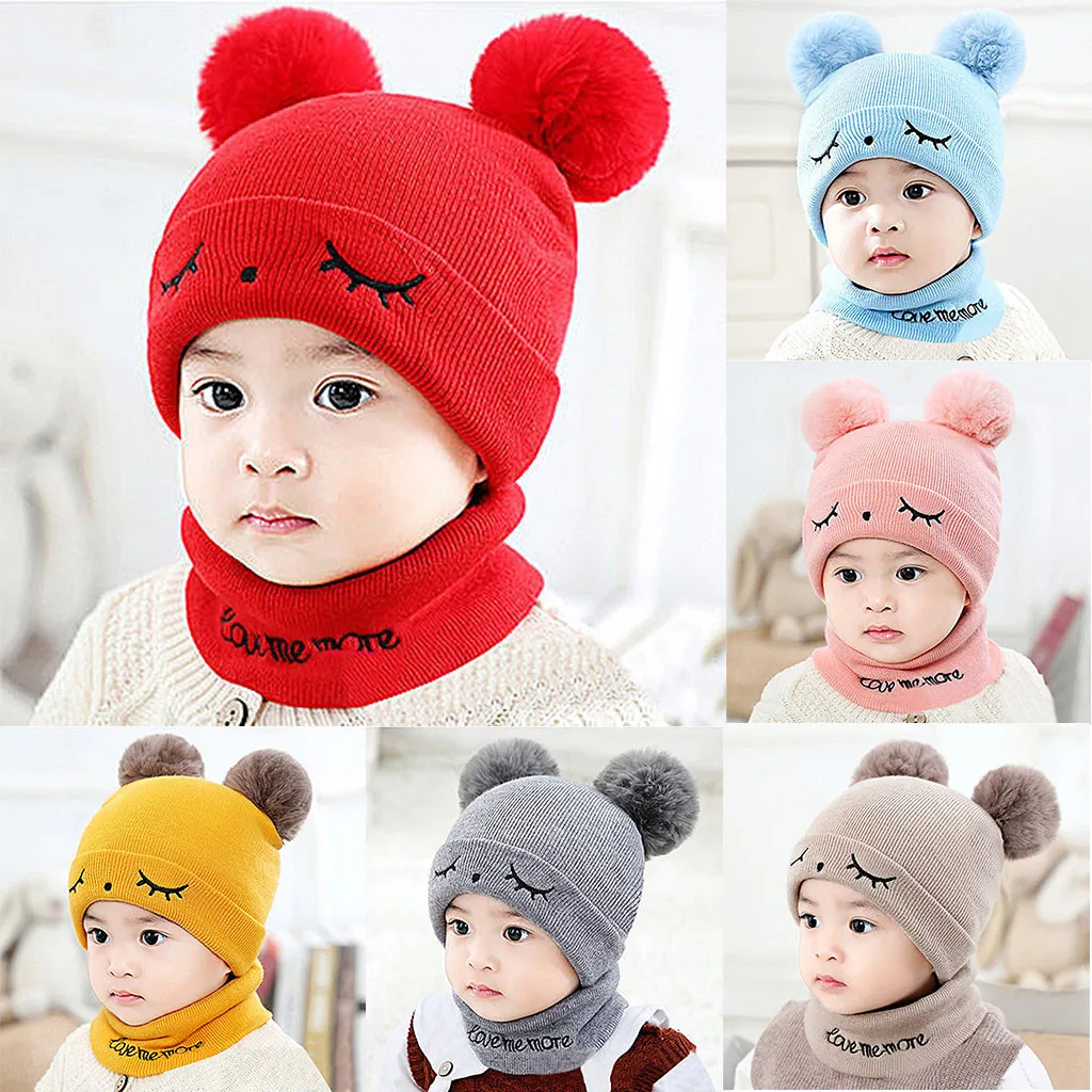 2020 Brand New Newborn Baby Kids Girls Boys Winter Warm Knit Hat Furry Balls Pompom Solid Warm Cute Lovely Beanie Cap Gifts
2020 Brand New Newborn Baby Kids Girls Boys Winter Warm Knit Hat Furry Balls Pompom Solid Warm Cute Lovely Beanie Cap Gifts