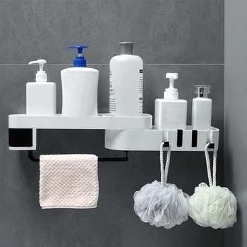 Bathroom Corner Shelf Nail-free Storage Holder Shelves Organizer Storage Rack Adjustable Rotatable Wall Shelf for Kitchen
Bathroom Corner Shelf Nail-free Storage Holder Shelves Organizer Storage Rack Adjustable Rotatable Wall Shelf for Kitchen