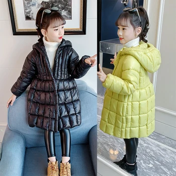 Baby Girls' Winter Coat 5-13 Years Old Thick Winter Hooded Padded Trench Winter Jacket Solid Color Quilted Padded Cotton Jacket
Baby Girls' Winter Coat 5-13 Years Old Thick Winter Hooded Padded Trench Winter Jacket Solid Color Quilted Padded Cotton Jacket