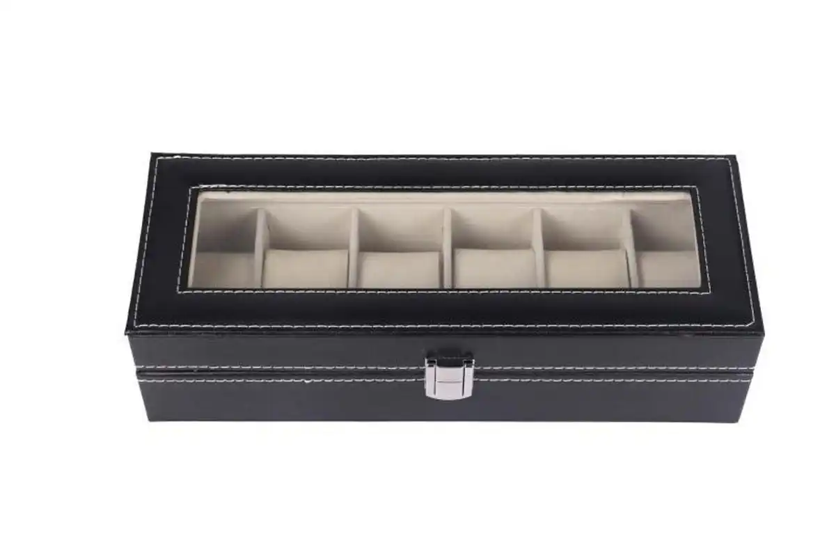 slots wrist watches organizer jewelry display case storage