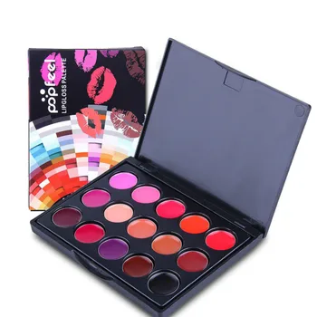 Professional 15 Color Matte Lip Gloss Lipstick Cosmetic Makeup Palette Set Long Lasting Lip Color Mini Plate For Makeup Artist
Professional 15 Color Matte Lip Gloss Lipstick Cosmetic Makeup Palette Set Long Lasting Lip Color Mini Plate For Makeup Artist