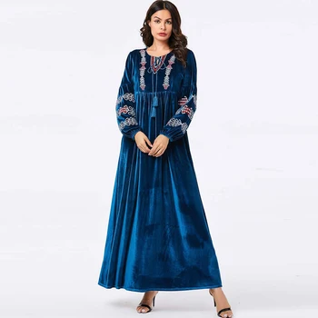 Velvet Vestidos Arabes Abaya Turkey Islamic Arabic Maxi Muslim Dress Caftan Dubai Kaftan Tesettur Elbise Robe Longue Hijab Dress
Velvet Vestidos Arabes Abaya Turkey Islamic Arabic Maxi Muslim Dress Caftan Dubai Kaftan Tesettur Elbise Robe Longue Hijab Dress