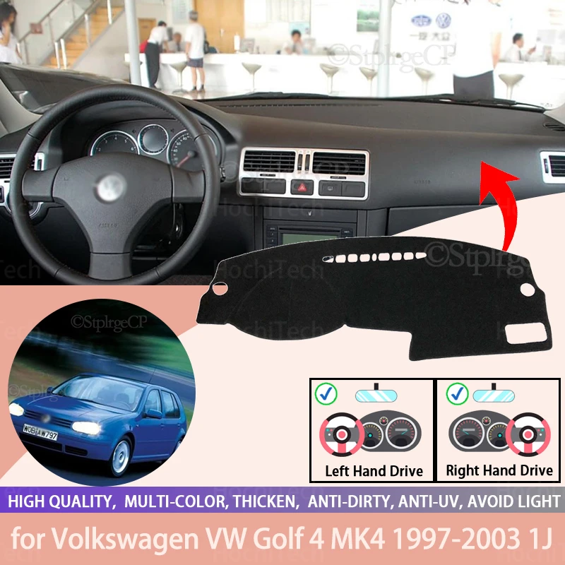 For Volkswagen VW Golf 4 MK4 1997-03 1J Right and Left Hand Drive Car Dashboard Covers Mat Shade Cushion Pad Carpets Accessories
For Volkswagen VW Golf 4 MK4 1997-03 1J Right and Left Hand Drive Car Dashboard Covers Mat Shade Cushion Pad Carpets Accessories