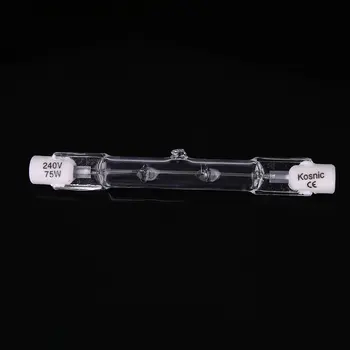 78MM 75W Halogen Light Iodine Tungsten Lamp Bulb Lighting Fixture Home Durable
78MM 75W Halogen Light Iodine Tungsten Lamp Bulb Lighting Fixture Home Durable