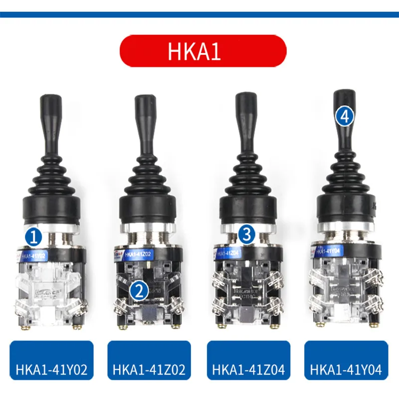 2/4 Directions Momentary/Self-locking Monolever Joystick Switch Transparent Black HKA1-41Z02/41Z04/41Y02/41Y04
2/4 Directions Momentary/Self-locking Monolever Joystick Switch Transparent Black HKA1-41Z02/41Z04/41Y02/41Y04