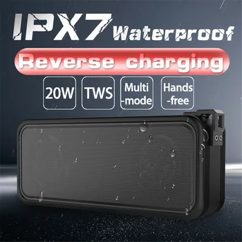 Wireless Bluetooth Speakers Portable TWS Stereo Sound Box 20W Speaker with Subwoofer Support U Disk AUX IN with Mic
Wireless Bluetooth Speakers Portable TWS Stereo Sound Box 20W Speaker with Subwoofer Support U Disk AUX IN with Mic