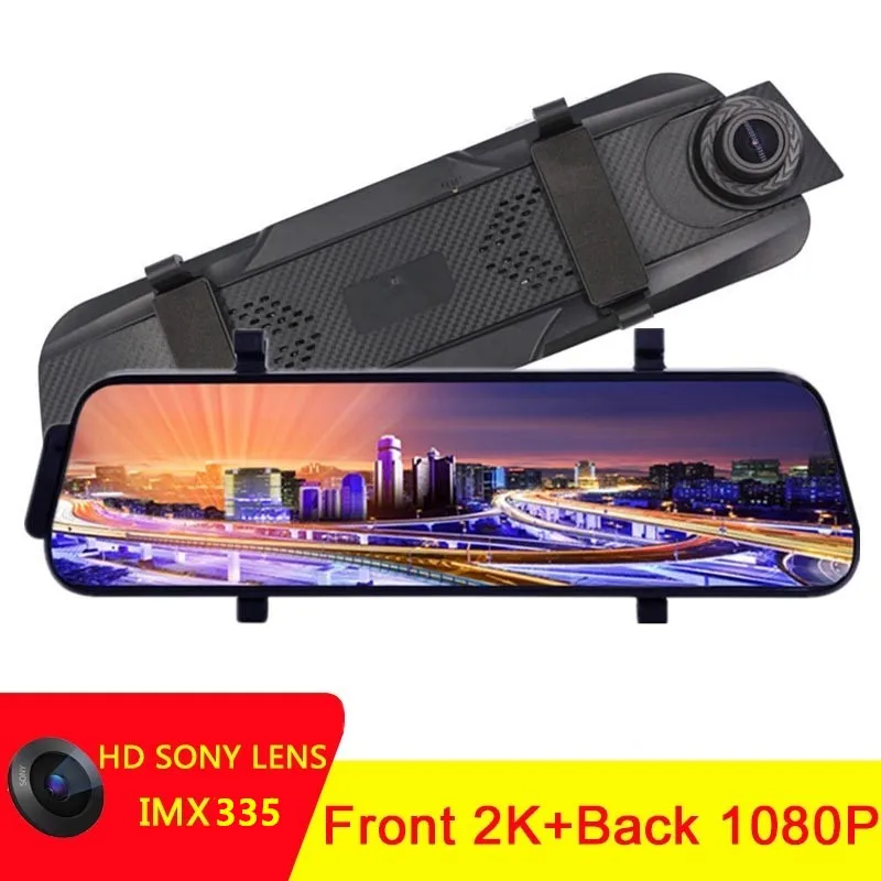 Car DVR Mirror Dash Camera Cam Dual Lens Full HD Drive Recorder Night Vision Cycle Recording Sprint Camera 10"IPS Screen
Car DVR Mirror Dash Camera Cam Dual Lens Full HD Drive Recorder Night Vision Cycle Recording Sprint Camera 10"IPS Screen