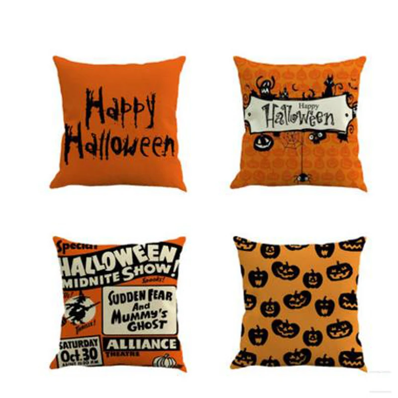 Halloween Bat pumpkin Pattern Cotton Linen Throw Pillow Cushion Cover Seat Home Decoration Sofa Pillowcase Soft Festival
Halloween Bat pumpkin Pattern Cotton Linen Throw Pillow Cushion Cover Seat Home Decoration Sofa Pillowcase Soft Festival