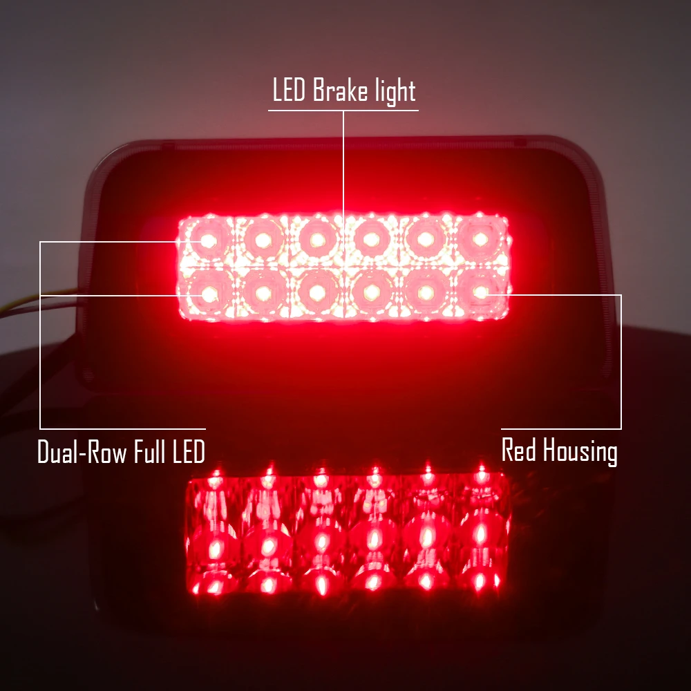 LED Third Brake Tail Light Rear High Mount Brake Stop Light For Chevy S10/For GMC Sonoma / Isuzu Hombre Rear Tail Brake Light
LED Third Brake Tail Light Rear High Mount Brake Stop Light For Chevy S10/For GMC Sonoma / Isuzu Hombre Rear Tail Brake Light