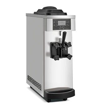 Stainless steel silver table top mini soft ice cream making vending machine Ice Cream Maker with free shipping
Stainless steel silver table top mini soft ice cream making vending machine Ice Cream Maker with free shipping