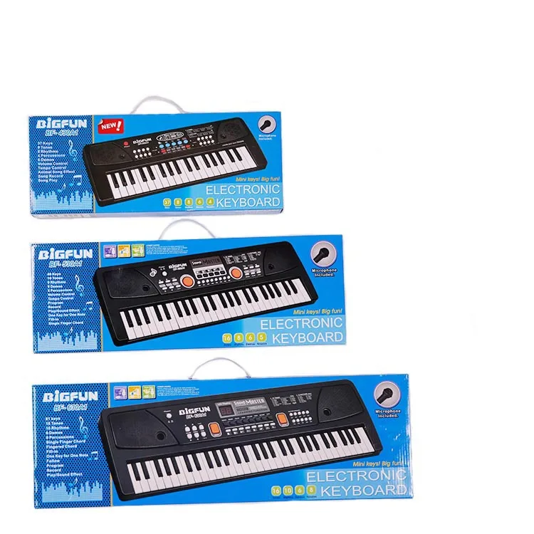 Bigfun Multi-functional CHILDREN'S Electronic Keyboard with Microphone Studio Baby Music Toy Hot Selling
Bigfun Multi-functional CHILDREN'S Electronic Keyboard with Microphone Studio Baby Music Toy Hot Selling