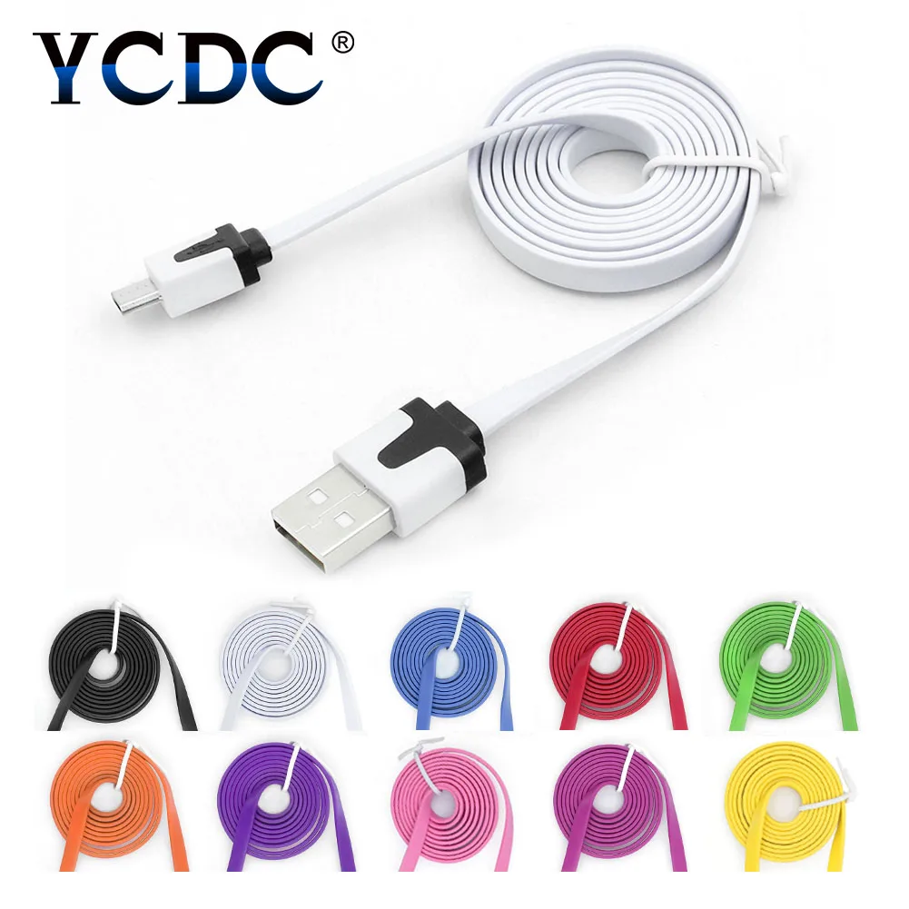 1m USB 2.0 To Micro USB Data Sync Charger Cable Flat Noodle Super Fast Charging For Samsung Huawei Xiaomi HTC Nokia Smart Phone
1m USB 2.0 To Micro USB Data Sync Charger Cable Flat Noodle Super Fast Charging For Samsung Huawei Xiaomi HTC Nokia Smart Phone