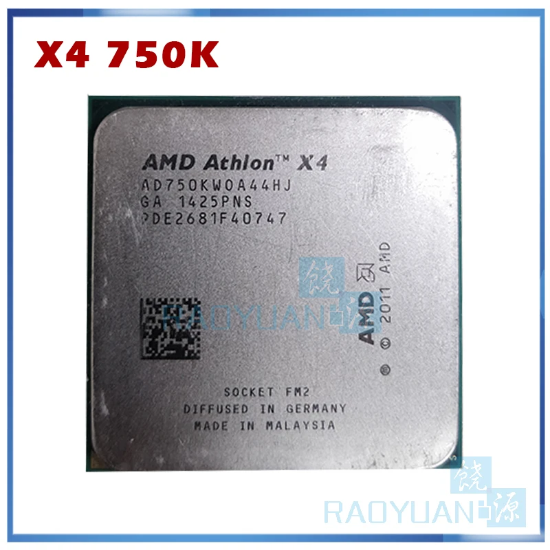 Фото AMD X4 750X 750K AD750XOKA44HL AD750KWOA44HJ Quad Core FM2 3 4 GHz Socket FM2|amd athlon x4|amd x4 750kathlon - купить