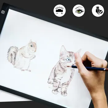 A3 A4 A5 Digital Pad Graphics Tablet LED USB Light Box Copy Digital Tablets Painting Writing Drawing Tablet Sketching Animation
A3 A4 A5 Digital Pad Graphics Tablet LED USB Light Box Copy Digital Tablets Painting Writing Drawing Tablet Sketching Animation