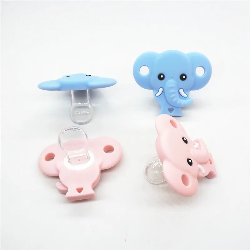 Chengkai 10PCS Silicone Elephant Pacifier Dummy Nipples Teether DIY Newborn Infant Baby Nursing Teething Jewelry Animal Toy
Chengkai 10PCS Silicone Elephant Pacifier Dummy Nipples Teether DIY Newborn Infant Baby Nursing Teething Jewelry Animal Toy