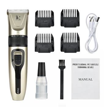 Powerful Electric Dog Hair Trimmer Kit Rechargeable USB Pet Hair Clipper Pet Dog Cat Grooming Haircut Shaver Machine
Powerful Electric Dog Hair Trimmer Kit Rechargeable USB Pet Hair Clipper Pet Dog Cat Grooming Haircut Shaver Machine