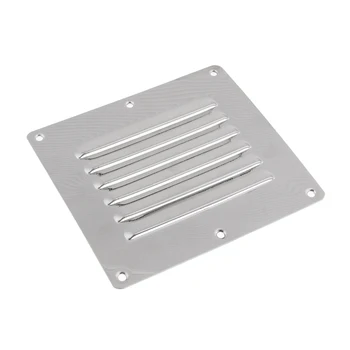 Stainless Steel Boat RV Caravan Blower Stamped Air Vent Grill Grille - Rectangular - 5 x 4.5 inch
Stainless Steel Boat RV Caravan Blower Stamped Air Vent Grill Grille - Rectangular - 5 x 4.5 inch