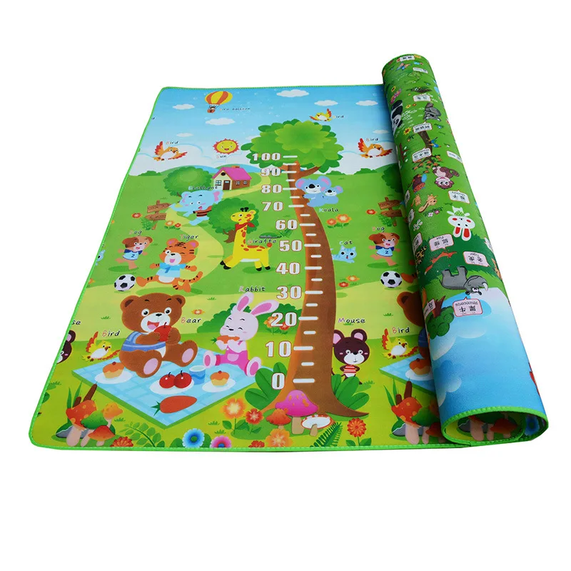Baby Play Mat 0.5cm Thick Crawling Mat Double Surface Baby Carpet Rug Animal Car+zoo Developing Mat For Children Game Pad
Baby Play Mat 0.5cm Thick Crawling Mat Double Surface Baby Carpet Rug Animal Car+zoo Developing Mat For Children Game Pad