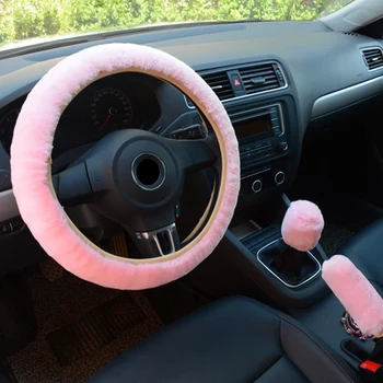 Newly Non-slip Car Decoration Steering Wheel Handbrake Gear Shift Plush Cover CLA88
Newly Non-slip Car Decoration Steering Wheel Handbrake Gear Shift Plush Cover CLA88