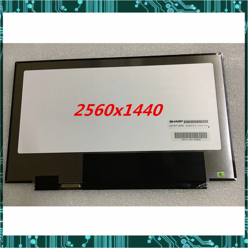 13.3" IPS Laptop lcd display screen LQ133T1JW01 LQ133T1JW02 2560*1440 Tested
13.3" IPS Laptop lcd display screen LQ133T1JW01 LQ133T1JW02 2560*1440 Tested