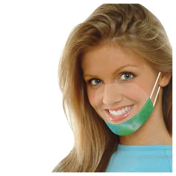 Adult 5 PC Lip Language Visual Transparent Printed PVC Face Mask Lip Visual Shield Splash Transparent Faces Protection 2020
Adult 5 PC Lip Language Visual Transparent Printed PVC Face Mask Lip Visual Shield Splash Transparent Faces Protection 2020