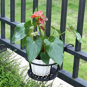 Balcony Hanging Flowerpot Hanging Plant/flower Pot Stand Creative Iron Racks Window Bonsai Plant Rack Flower Beautifying 2020
Balcony Hanging Flowerpot Hanging Plant/flower Pot Stand Creative Iron Racks Window Bonsai Plant Rack Flower Beautifying 2020