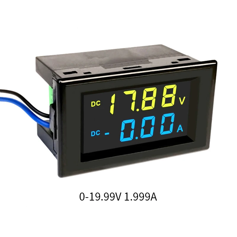 1pcs D85-3050AG Double Digital Display LCD Voltmeter Ammeter DC19.99V-600V Voltage Meter Current Meter Tester Monitor Panel
1pcs D85-3050AG Double Digital Display LCD Voltmeter Ammeter DC19.99V-600V Voltage Meter Current Meter Tester Monitor Panel