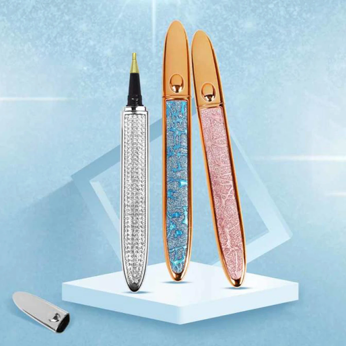 2021 New Style Diy Diamond Painting Tools Embroidery Accessories Point Mosaic Tool Golden Diamond Pens Color Pen Needlwork Gifts
2021 New Style Diy Diamond Painting Tools Embroidery Accessories Point Mosaic Tool Golden Diamond Pens Color Pen Needlwork Gifts