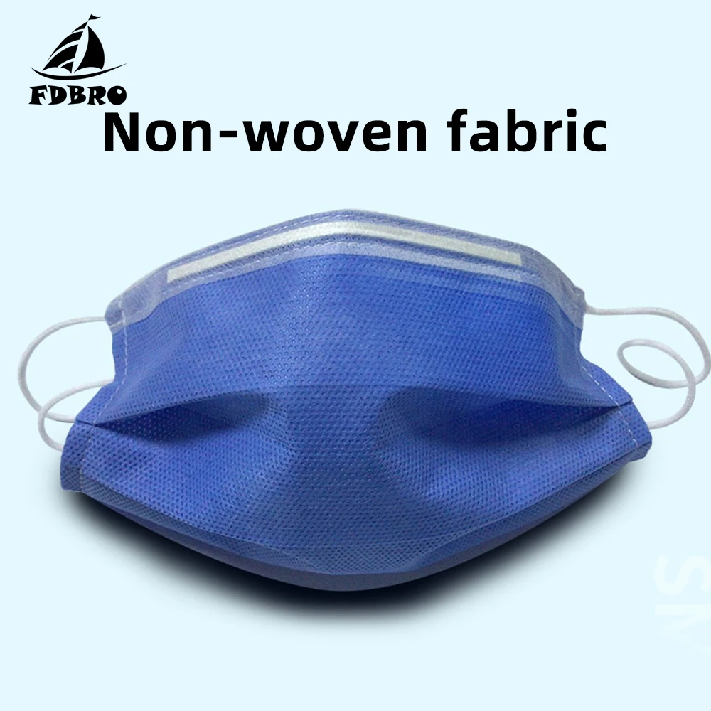 FDBRO 50pcs 3 Layer Masks Dust Protection Disposable Face Mask Elastic Ear Loop Dust Filter Bike Mask Cycling Face Mask
FDBRO 50pcs 3 Layer Masks Dust Protection Disposable Face Mask Elastic Ear Loop Dust Filter Bike Mask Cycling Face Mask