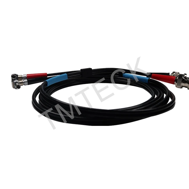 DUAL ULTRASONIC CABLE compatible with style BNC TO 90 DEGREE LEMO 00 ultrasonic cable, cable for flaw detector
DUAL ULTRASONIC CABLE compatible with style BNC TO 90 DEGREE LEMO 00 ultrasonic cable, cable for flaw detector