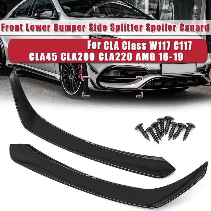 Автомобильный передний нижний бампер сторона Spaoiler для Mercedes-Benz CLA-Class W117 C117 CLA45 CLA200 CLA220
Автомобильный передний нижний бампер сторона Spaoiler для Mercedes-Benz CLA-Class W117 C117 CLA45 CLA200 CLA220