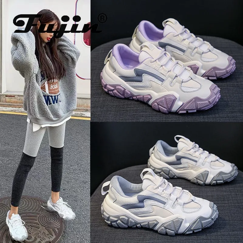 Fujin Sneakers Women Spring Fashion Thick Bottom Dropshipping Mixed Color Mesh Round Toe Breathable Causal Platform Women Shoes
Fujin Sneakers Women Spring Fashion Thick Bottom Dropshipping Mixed Color Mesh Round Toe Breathable Causal Platform Women Shoes